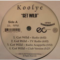 Koolye - Koolye - Get Wild - CEGI Distributors