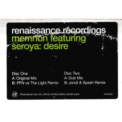 Memnon Feat Seroya - Memnon Feat Seroya - Desire (Remixes) - Renaissance