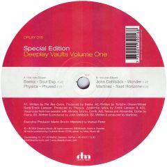 Various Artists - Various Artists - Deeplay Vaults Vol.1 - Deeplay Music