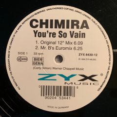 Chimira - Chimira - You'Re So Vain - ZYX
