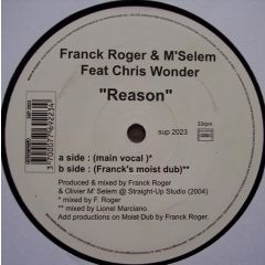 Franck Roger Ft Chris Wonder - Franck Roger Ft Chris Wonder - Reason - Straight Up