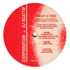 Corporation & DJ Scattie - Corporation & DJ Scattie - Heat & Fire - Aim Records