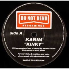 Karim - Karim - Kinky - Do Not Bend 