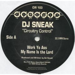 DJ Sneak - Circuitry Control - Circuit Records