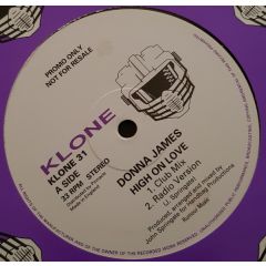 Donna James - Donna James - High On Love - Klone Records
