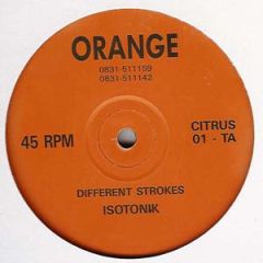 Isotonik - Isotonik - Different Strokes - Orange