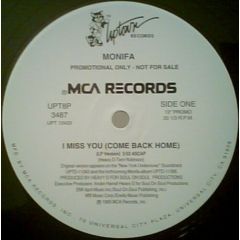 Monifah - Monifah - I Miss You (Come Back Home) - Uptown Records