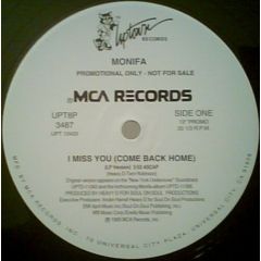 Monifah - Monifah - I Miss You (Come Back Home) - Uptown Records