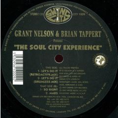 Grant Nelson & Brian Tappert - Grant Nelson & Brian Tappert - The Soul City Experience - Swing City
