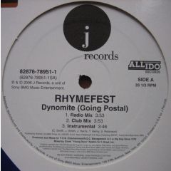 Rhymefest - Rhymefest - Dynomite (Going Postal) - J Records