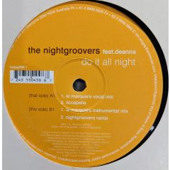 The Nightgroovers Ft Deanna - The Nightgroovers Ft Deanna - Do It All Night - Hussle