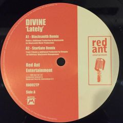 Divine - Divine - Lately - Red Ant