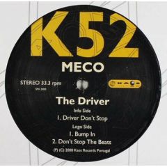 Meco - Meco - The Driver - Kaos