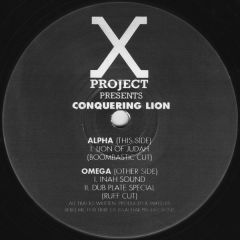 Conquering Lion - Conquering Lion - Lion Of Judah - X Project