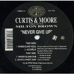 Curtis & Moore - Curtis & Moore - Never Give Up - Swing City