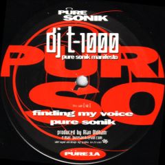 DJ T-1000 - DJ T-1000 - Pure Sonik Manifesto - Pure Sonik Records