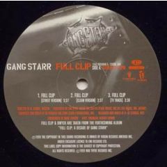 Gang Starr - Gang Starr - Full Clip / DWYCK - Cooltempo
