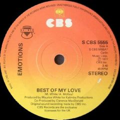 Emotions - Emotions - Best Of My Love - CBS