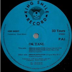Ok Tane - Ok Tane - Analog Evolution - King Smile Record