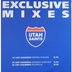 Utah Saints - Utah Saints - Lost Vagueness (Remix Pt2) - Echo