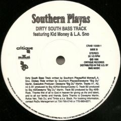 Southern Playas - Southern Playas - Dirty South Bass Track - Critique