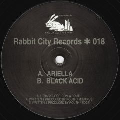 Black Acid - Black Acid - Ariella / Black Acid - Rabbit City Records
