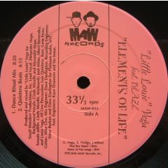 Little Louie Vega Feat Blaze - Little Louie Vega Feat Blaze - Elements Of Life - MAW