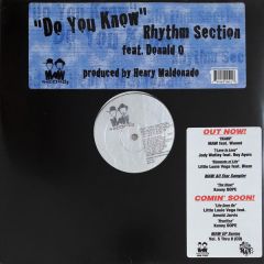 Rhythm Section - Rhythm Section - Do You Know - MAW
