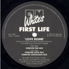 First Life - First Life - Love Bomb - Om Records