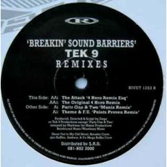 Tek 9 - Tek 9 - Breakin' Sound Barriers (Remixes) - Reinforced Records