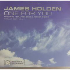 James Holden - One For You (One Sided) - Silver Planet 