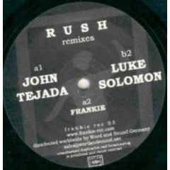 Frankie - Frankie - Rush (Remixes) - Frankie Rec