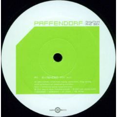 Paffendorf - Paffendorf - Rhythm And Sex - Gang Go Music
