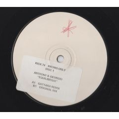 Anthony & Georgio - Anthony & Georgio - Equilibrium - Kickin Records