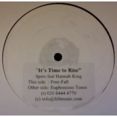 Spiro Feat Hannah King - Spiro Feat Hannah King - It's Time To Rise - Felt 1
