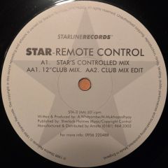 Star  - Star  - Remote Control - Steel Fish Blue