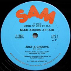 Glen Adams Affair - Glen Adams Affair - Just A Groove - SAM