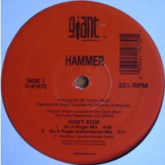 Hammer - Hammer - Dont Stop - Giant Records