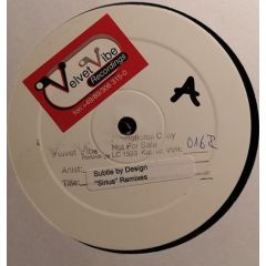 Subtle By Design - Subtle By Design - Sirius (Remixes) - Velvet Vibe