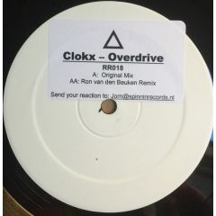 Clokx - Clokx - Overdrive - RR Records