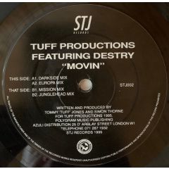 Tuff Productions - Tuff Productions - Movin - Stj Records