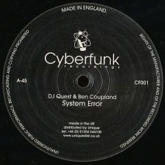 DJ Quest & Ben Coupland - DJ Quest & Ben Coupland - System Error - Cyberfunk