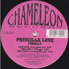 Priscilla Love - Priscilla Love - Finally - Chameleon Records