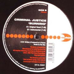Criminal Justice - Criminal Justice - Burning - Red Chord
