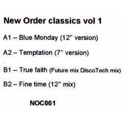New Order - New Order - Classics Vol 1 - White