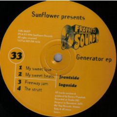 Prophets Of Sound - Prophets Of Sound - Generator EP - Sunflower