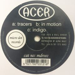 Acer  - Acer  - Tracers - Micro Dot Recordings