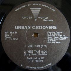 Urban Groovers - Urban Groovers - The Battle Of Two - Underworld