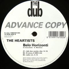 Heartists - Heartists - Belo Horizonti - The Dub