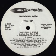 Worldwide Tribe - Worldwide Tribe - The EP - Hip Rhythm Records